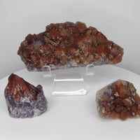 Alien Amethyst - amethyst and hematite