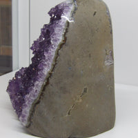 Amethyst Crystal Cut Base