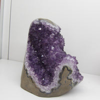Amethyst Druzy Cut base