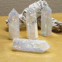✨ Angel Aura Quartz Points (3.5”–4”)