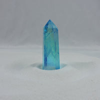 Aqua Aura Quartz Points (20 g- 80 g) (Choose Your Crystal)