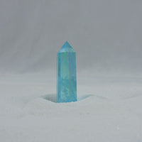 Aqua Aura Quartz Points (20 g- 80 g) (Choose Your Crystal)
