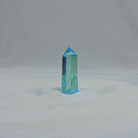 Aqua Aura Quartz Points (20 g- 80 g) (Choose Your Crystal)