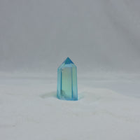 Aqua Aura Quartz Points (20 g- 80 g) (Choose Your Crystal)