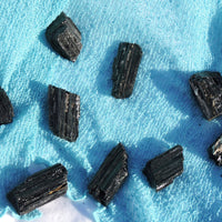 Black Tourmaline Chunks
