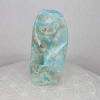 Blue Aragonite Polished Freeforms from Afghanistan | Choose Your Piece