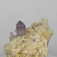 Brandberg Amethyst on Matrix with Quartz Cluster – Namibia