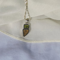 Citrine and Peridot Pendant