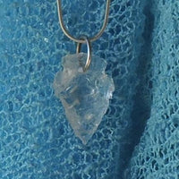 Clear Quartz Arrowhead Pendant
