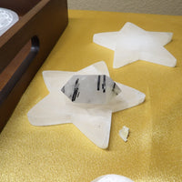 ✨ Double-Terminated Tourmalinated Quartz Points ✨