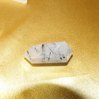 ✨ Double-Terminated Tourmalinated Quartz Points ✨