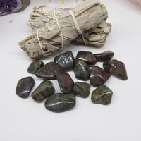 green and red jasper epidote, dragon stone