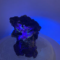 Druzy Fluorite - UV reactive - from Mexico