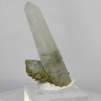 Quartz Point with Epidote