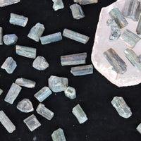 Green Tourmaline – Raw Crystals in Various Sizes