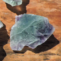 Genuine Purple and Green Fluorite Chunks - Choose Your Crystal