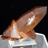 Hematite Quartz Point from Morrocco