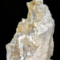 Large natural Herkimer Diamond specimen with multiple double-terminated quartz crystals and druzy quartz on matrix, 3.5 pounds.