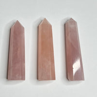 Rose Quartz Towers - Deep Pink (50 - 80 grams) (Price Per Piece)- From Madagascar