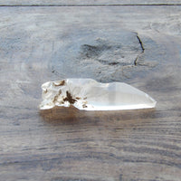 Natural quartz Lemurian crystal