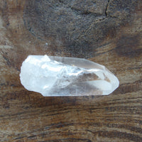 Lemurian quartz striated surface