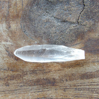 Raw Lemurian quartz crystal with unique formation