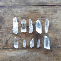 Hand-selected Lemurian quartz crystal point