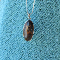 Pietersite Oval Pendant