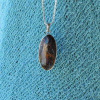 Pietersite Oval Pendant