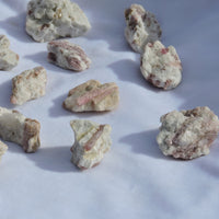 Pink Tourmaline on Matrix