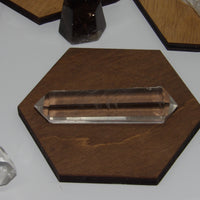 ✨ Double-Terminated Polished Phantom Quartz Points (2” & 3”)