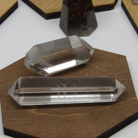 ✨ Double-Terminated Polished Phantom Quartz Points (2” & 3”)