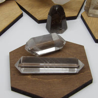 ✨ Double-Terminated Polished Phantom Quartz Points (2” & 3”)