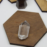 ✨ Double-Terminated Polished Phantom Quartz Points (2” & 3”)