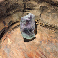 Genuine Purple and Green Fluorite Chunks - Choose Your Crystal