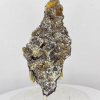 Piece B: Elongated Pyrolusite collector specimen with druzy crystals from Mapimí, Durango, Mexico.