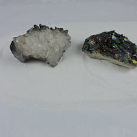 Rainbow Aura Quartz Clusters (Choose Your Crystal)