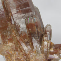 Red Hematoid Phantom Quartz - Double Rainbow