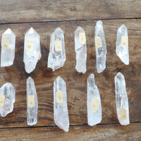 Crystal points charged in Sedona, AZ.