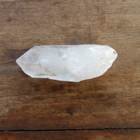 Double terminated quartz point