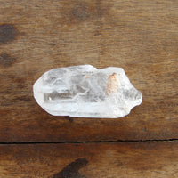 Tabular self healing clear quartz point