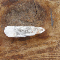 Natural clear quartz included point