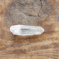 Natural Crystal on a wooden surface