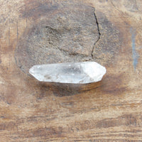 Self healed clear quartz point