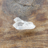 Sedona charged twin quartz point natural formation