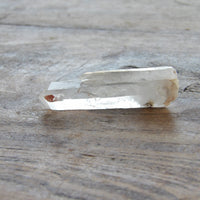 Clear quartz point Sedona charged - natural raw