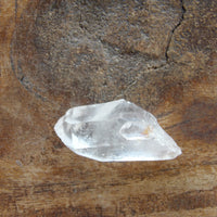 Natural companion quartz point