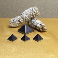 Shungite Pyramids – Small & Medium