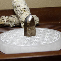 Smoky Quartz Points – Polished & Rough