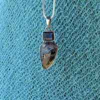 Spinel and Pietersite Pendant